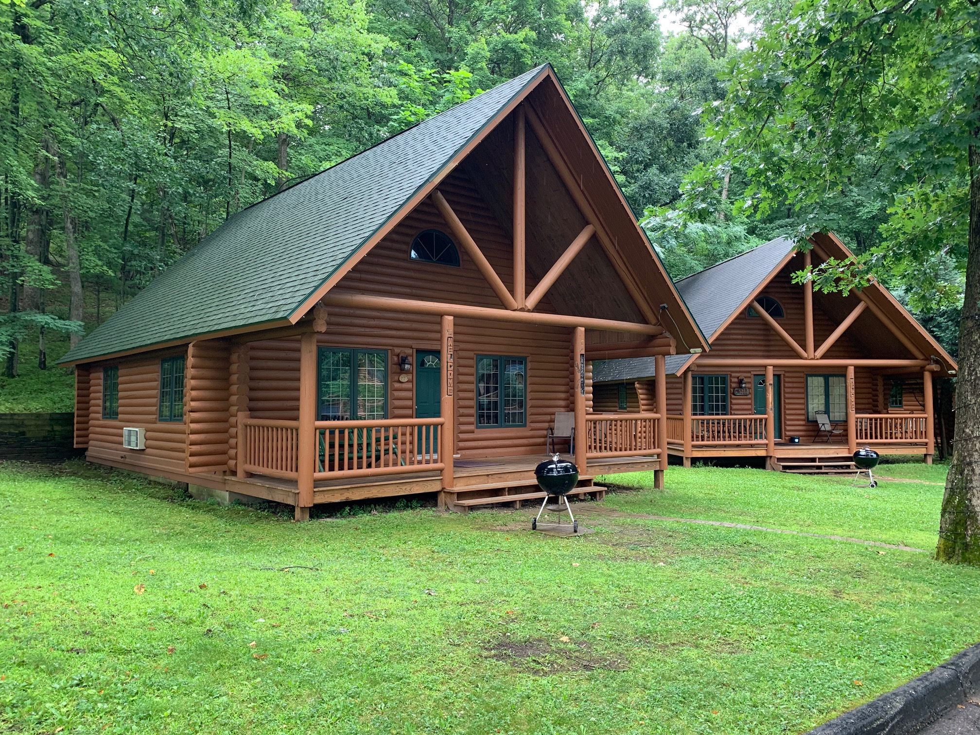 Two Bedroom Log  Cabins  Cedar Lodge  Settlement
