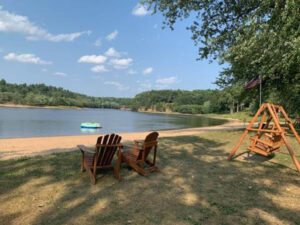 Beauty of Wisconsin River in Wisconsin Dells at Cedar Lodge