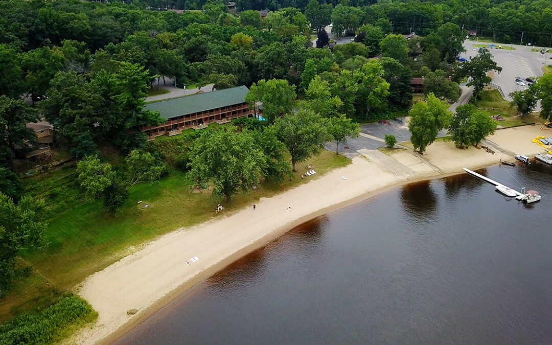 Wisconsin Dells Beach with Boat Launch