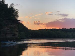 boating on the Wisconsin River Lower Dells