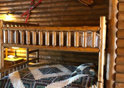 Riverview Premier lodge room at Cedar Lodge and Settlement in Wisconsin Dells. Resort, cabins and suites on the WI River