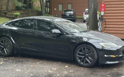 2 Tesla Charging Stations @ Cedar Lodge