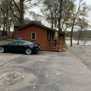 EV Charging, Electric car Charging at Cedar Lodge and Settlement, Tesla charging in Wisconsin Dells