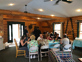 Family Reunion at Cedar Lodge and Settlement, lodging on the lower dells WI. River, Cabin rentals, Villas and Whirlpool Suites,  wilderness